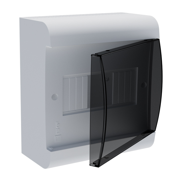 Щит распределительный навесной пластиковый ЩРН-П-6 "SlimBox" 156х198х94 IP41 EKF PROxima в Уссурийске