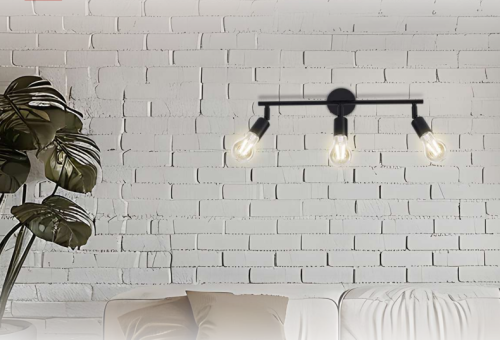 Светильники под лампу E27 серии НПБ СПОТ НА ШТАНГЕ