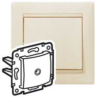 Розетка телевизионная VALENA Legrand крем в Уссурийске