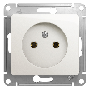 Розетка одинарная Glossa SE перламутр в Уссурийске