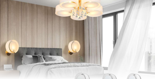 Люстры и бра под лампу серии MODERN LIMA