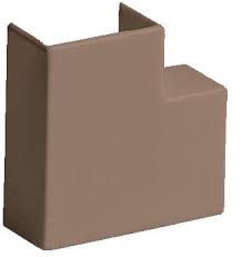 Поворот на 90 градусов 15х10 коричневый в Уссурийске