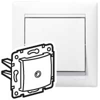 Розетка телевизионная VALENA Legrand белая в Уссурийске