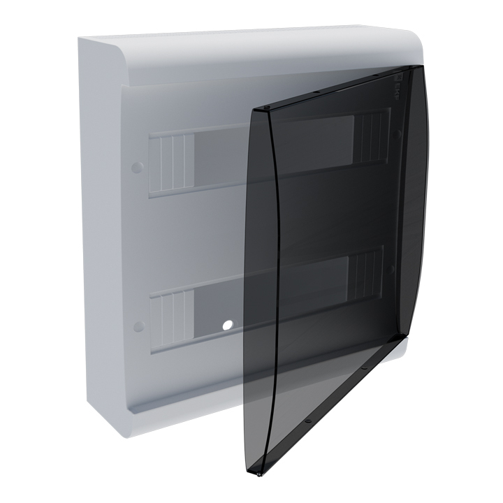 Щит распределительный навесной пластиковый ЩРН-П-24 "SlimBox" 261х335х97 IP41 EKF PROxima в Уссурийске