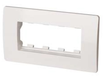 Каркас в сборе с рамкой под 4 модуля VIVA (для монтажа ЭУИ в коробки код 10143) DKC в Уссурийске