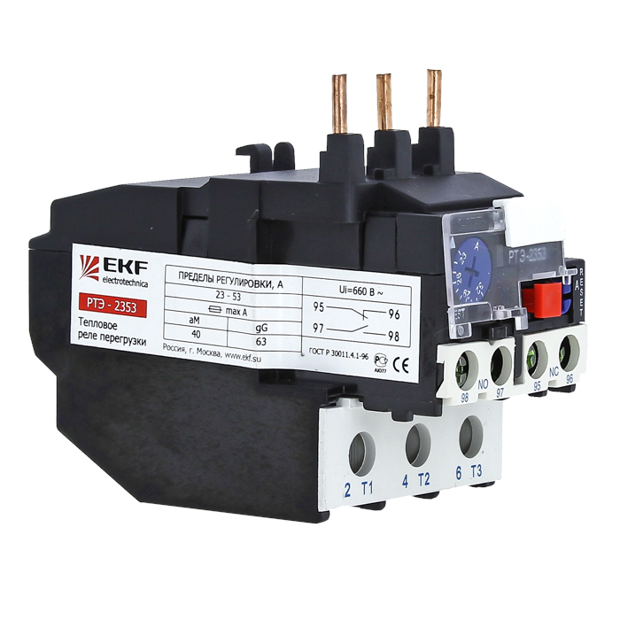 Реле тепловое РТЭ-2355 30-40А EKF в Уссурийске