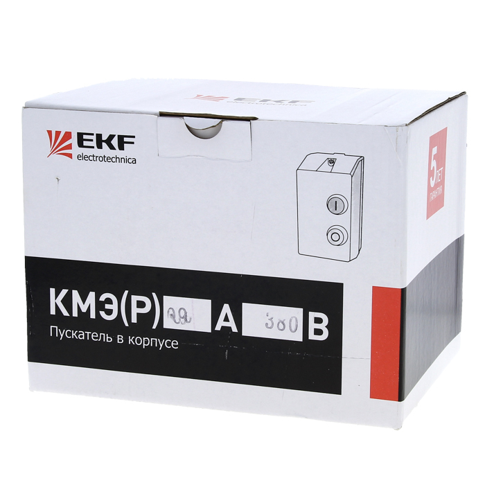 Контактор EKF КМЭ 12А 220В с РТЭ IP65 в корпусе в Уссурийске