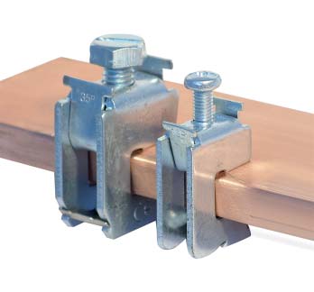 Шинная клемма для кабеля, сечение шины 10 мм, кабель 1,5-16 мм DKC в Уссурийске