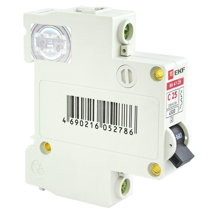 Автоматический выключатель ВА 47-29 1Р 40А 4,5кА характеристика С EKF Basic в Уссурийске