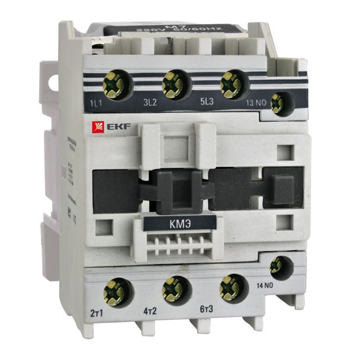 Контактор EKF КМЭ 65А 380В NO+NC в Уссурийске