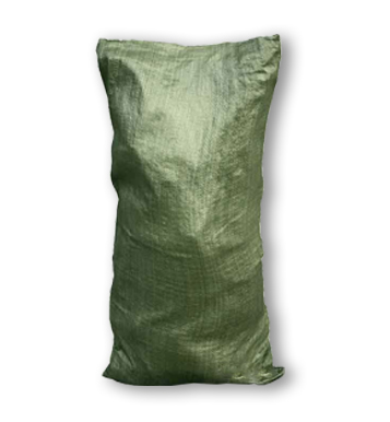 Мешок строительный для мусора зеленый в Уссурийске