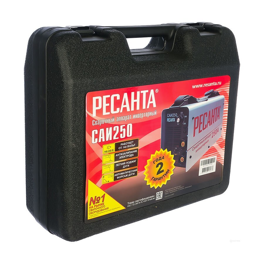 Сварочный аппарат инверторный САИ 250 в кейсе Ресанта в Уссурийске