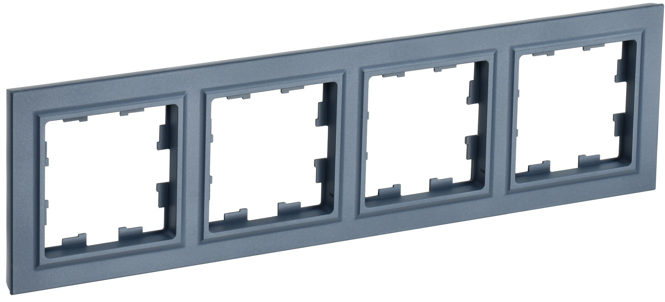 Рамка четырехместная BRITE IEK маренго в Уссурийске