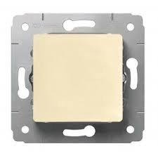 Выключатель одноклавишный CARIVA Legrand крем в Уссурийске