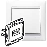 Розетка компьютерная VALENA Legrand белая в Уссурийске