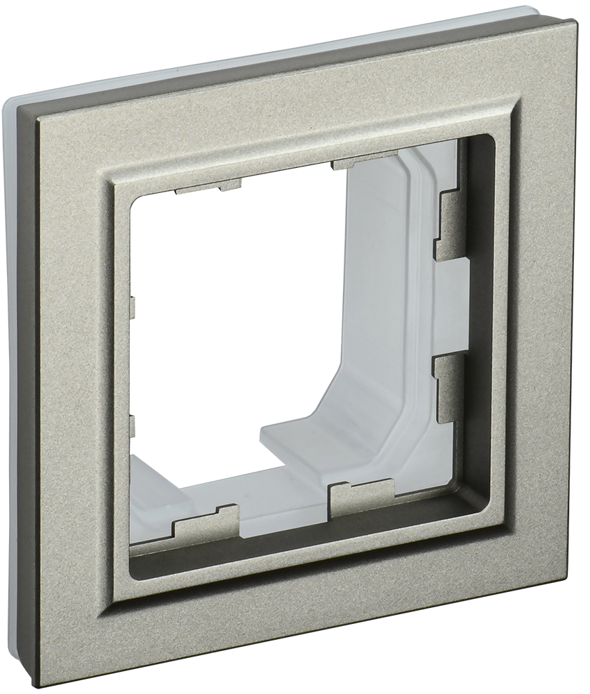 Рамка одинарная IP44 BRITE IEK шампань в Уссурийске