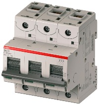 Автоматический выключатель ABB 3P 63А характеристика B в Уссурийске
