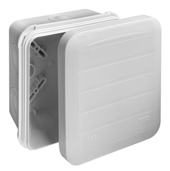 Коробка распределительная для открытой установки 100х100х50 мм IP65 в Уссурийске