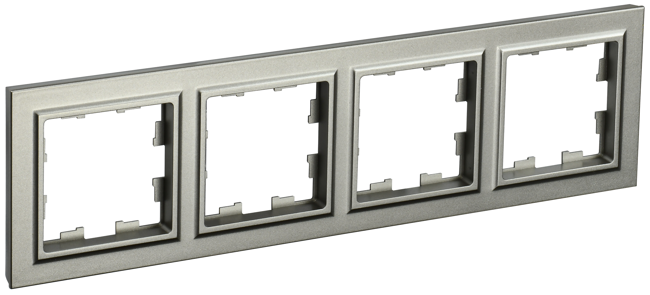 Рамка четырехместная BRITE IEK шампань в Уссурийске