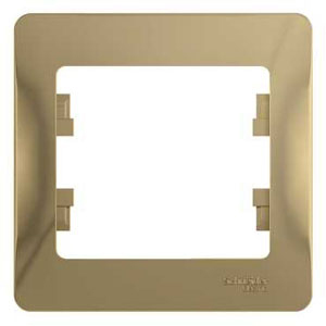 Рамка одинарная Glossa SE титан в Уссурийске