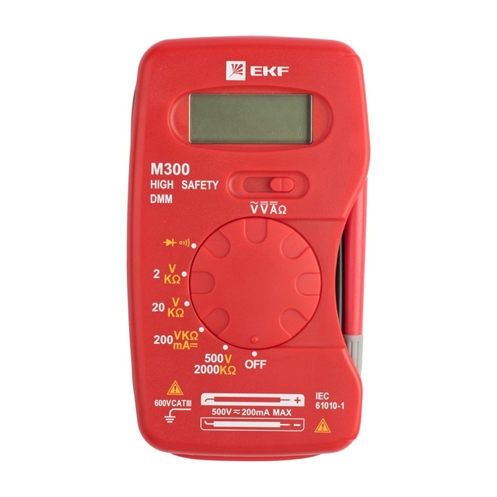 Мультиметр цифровой M300 EKF Expert в Уссурийске