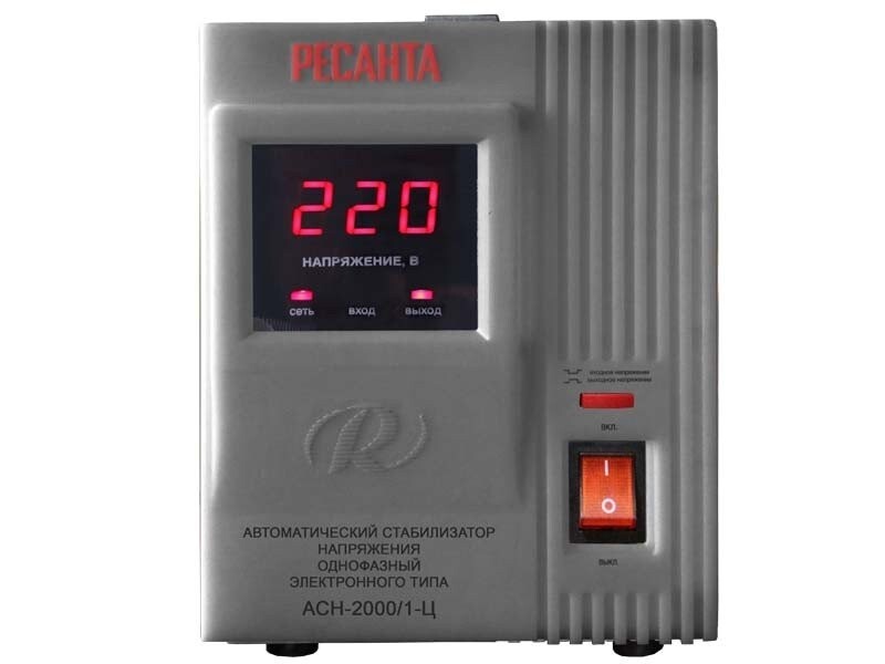 Стабилизатор напряжения однофазный электронный ACH-2000/1-Ц Ресанта в Уссурийске