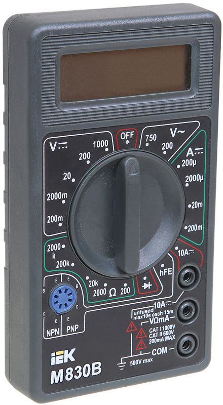 Мультиметр цифровой Universal M830B IEK в Уссурийске