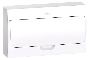 Щит распределительный навесной пластиковый с белой дверью City9 18 мод. 221х364х96 IP40 SE в Уссурийске