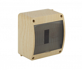 Щит распределительный навесной пластиковый ЩРН-П-6 модулей 140х125х85мм IP40 сосна в Уссурийске