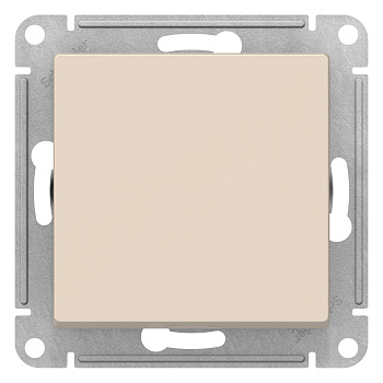 Выключатель одноклавишный AtlasDesign SE бежевый в Уссурийске