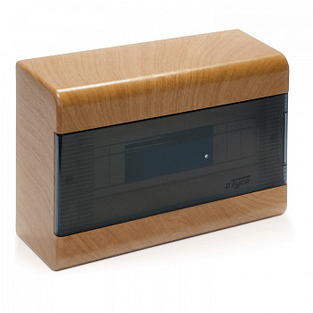 Щит распределительный навесной пластиковый ЩРН-П-9 модулей 222х160х93мм IP40 бук в Уссурийске