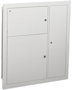 Щит металлический четырехквартирный ЩЭ-4-1 36 УХЛ3 960х1000х140 IP31 IEK в Уссурийске