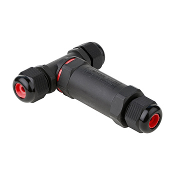 Кабельный коннектор Т-образный (клеммник 5PIN) IP68 FreeTools EKF в Уссурийске