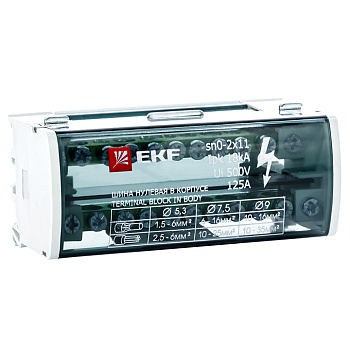 Шина нулевая в корпусе (2х11) EKF PROxima в Уссурийске