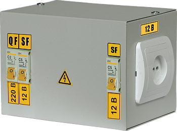 Ящик с понижающим трансформатором ЯТП-0,25 400/36-3 36 УХЛ4 IP30 IEK в Уссурийске