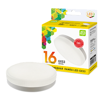Лампа светодиодная LED-GX53-standard 16Вт 230В 3000К 1440Лм ASD в Уссурийске