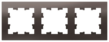 Рамка тройная AtlasDesign SE мокко в Уссурийске