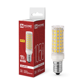 Лампа светодиодная LED-T25-CORN 11Вт 230В E14 4000К 1050Лм IN HOME в Уссурийске
