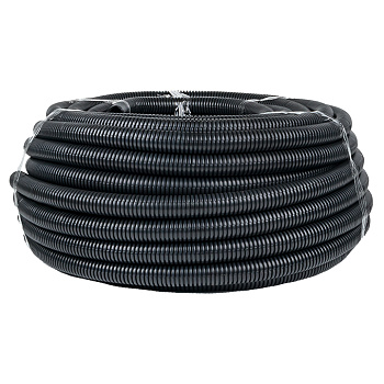 Труба гофрированная FRHF с зондом d32мм черная Plast EKF PROxima в Уссурийске