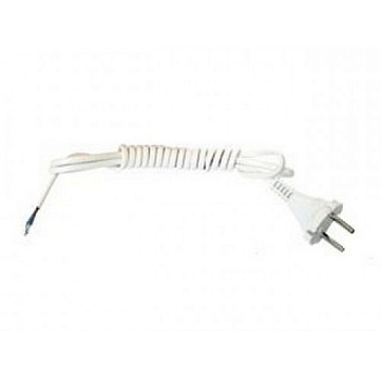 Шнур с вилкой ШВВП-ВП 2х0,75 5 м белый в Уссурийске