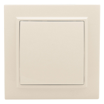 Минск Кнопка нажимная  СП, 10А, бежевая EKF в Уссурийске