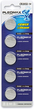 Батарейки Pleomax CR2032-5BL в Уссурийске