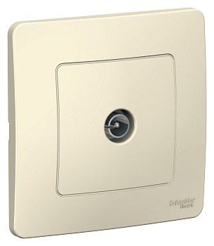 Розетка телевизионная BLANCA SE молочная в Уссурийске