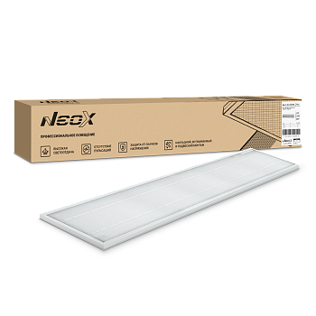 Панель светодиодная универсальная ДВО-01 4565-ПРИЗМА 45Вт 6500К IP40 1195x180х19мм NEOX в Уссурийске