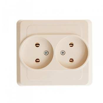 Розетка двойная ЭТЮД SE крем в Уссурийске