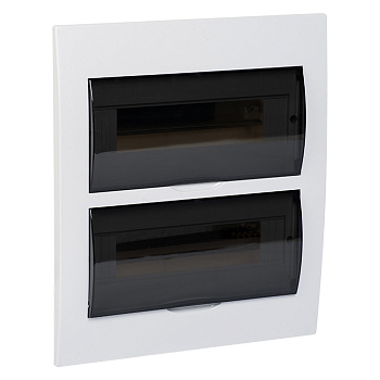 Щит распределительный встраиваемый пластиковый ЩРВ-П-24 модулей 350х300х100 IP41 EKF в Уссурийске