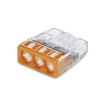 Зажим WAGO клеммный с пастой 2273-243 3x2,5 в Уссурийске