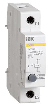 Расцепитель минимального и максимального напряжения РММ-47 новая серия на DIN-рейку IEK в Уссурийске