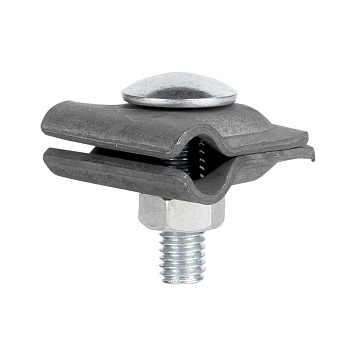 Зажим прута универсальный малый (пластина 30х30мм), HZ EKF PROxima в Уссурийске