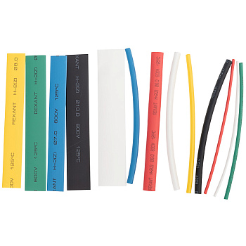 Термоусаживаемые трубки MULTICOLOR 2:1 (13шт.) REXANT в Уссурийске